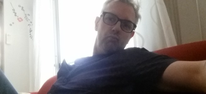 at home contemplating